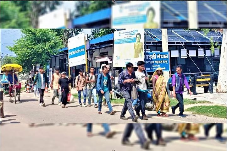 चाडपर्वको खर्च जोहो गर्न भारत जानेको लर्को