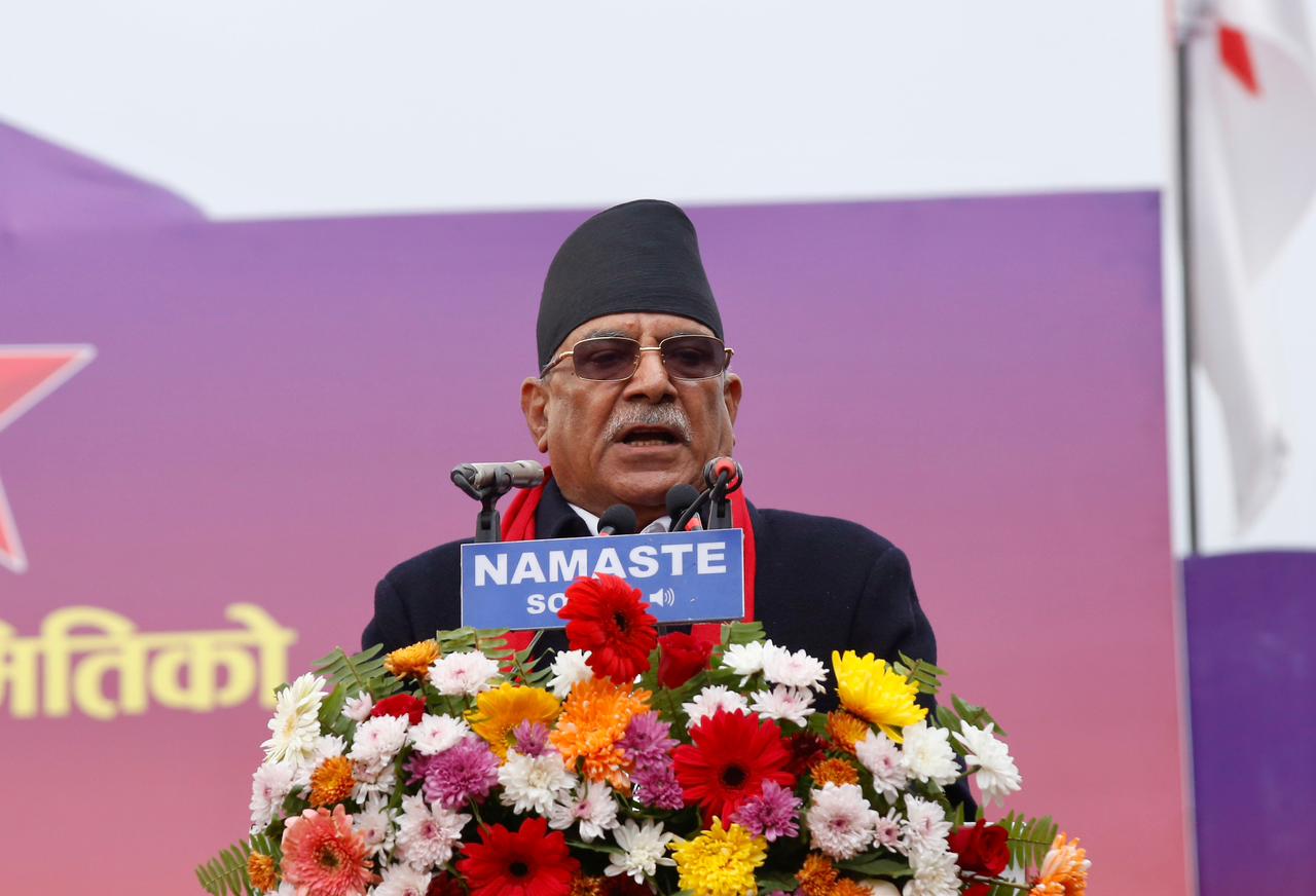 प्रचण्डद्वारा अंग्रेजी नयाँ वर्षको शुभकामना, राजनीतिक स्थिरता र समृद्धितर्फ राष्ट्रिय एकताको आह्वान