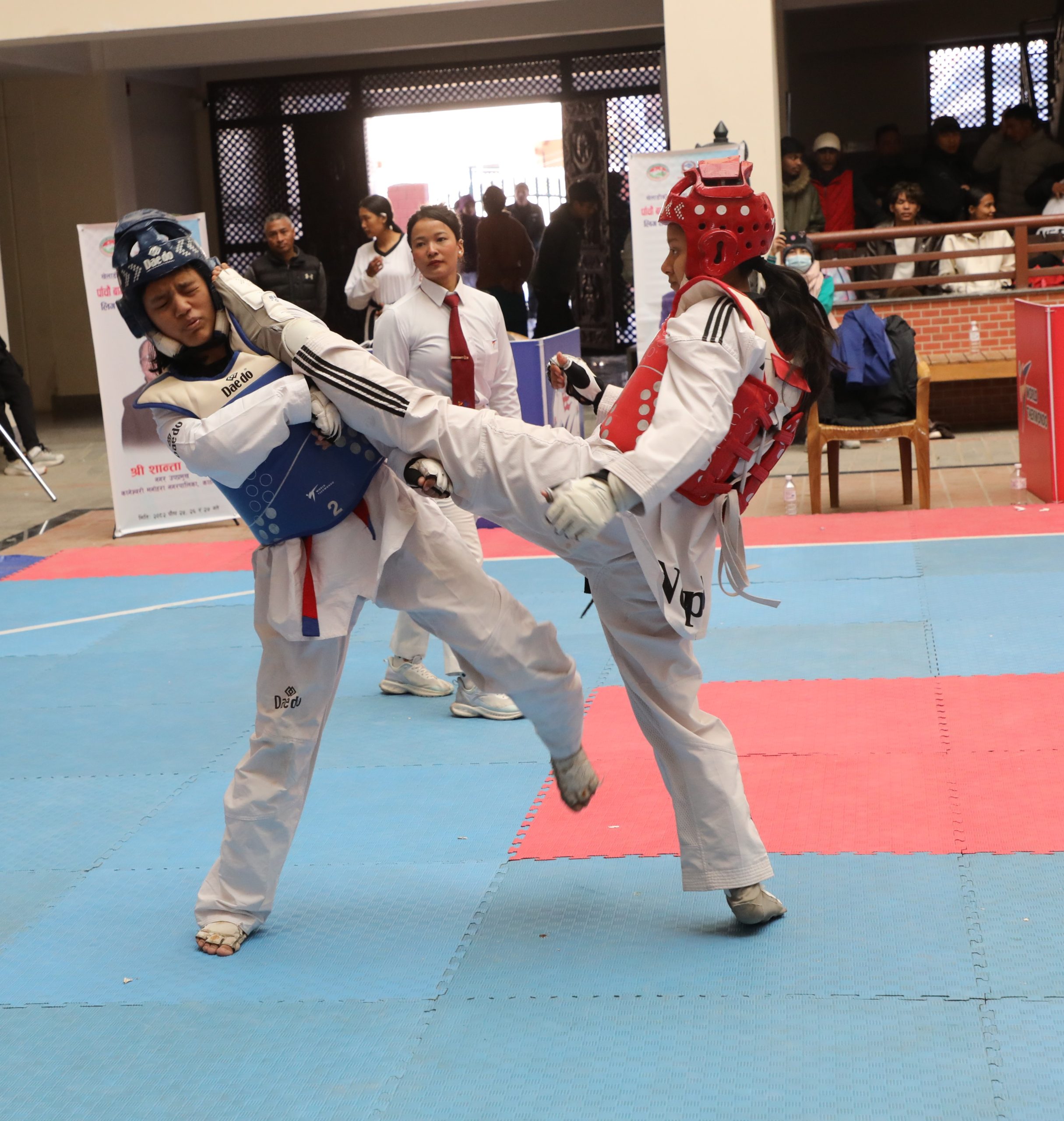 बागमती प्रदेशस्तरीय खुला तेक्वान्दो लिगमा तीन जना स्वर्ण पदक जित्न सफल