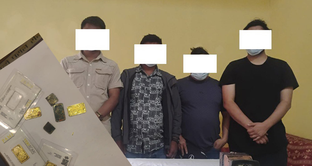 रौतहटमा नक्कली सुनसहित चार जना पक्राउ, ठगी गर्ने योजना विफल